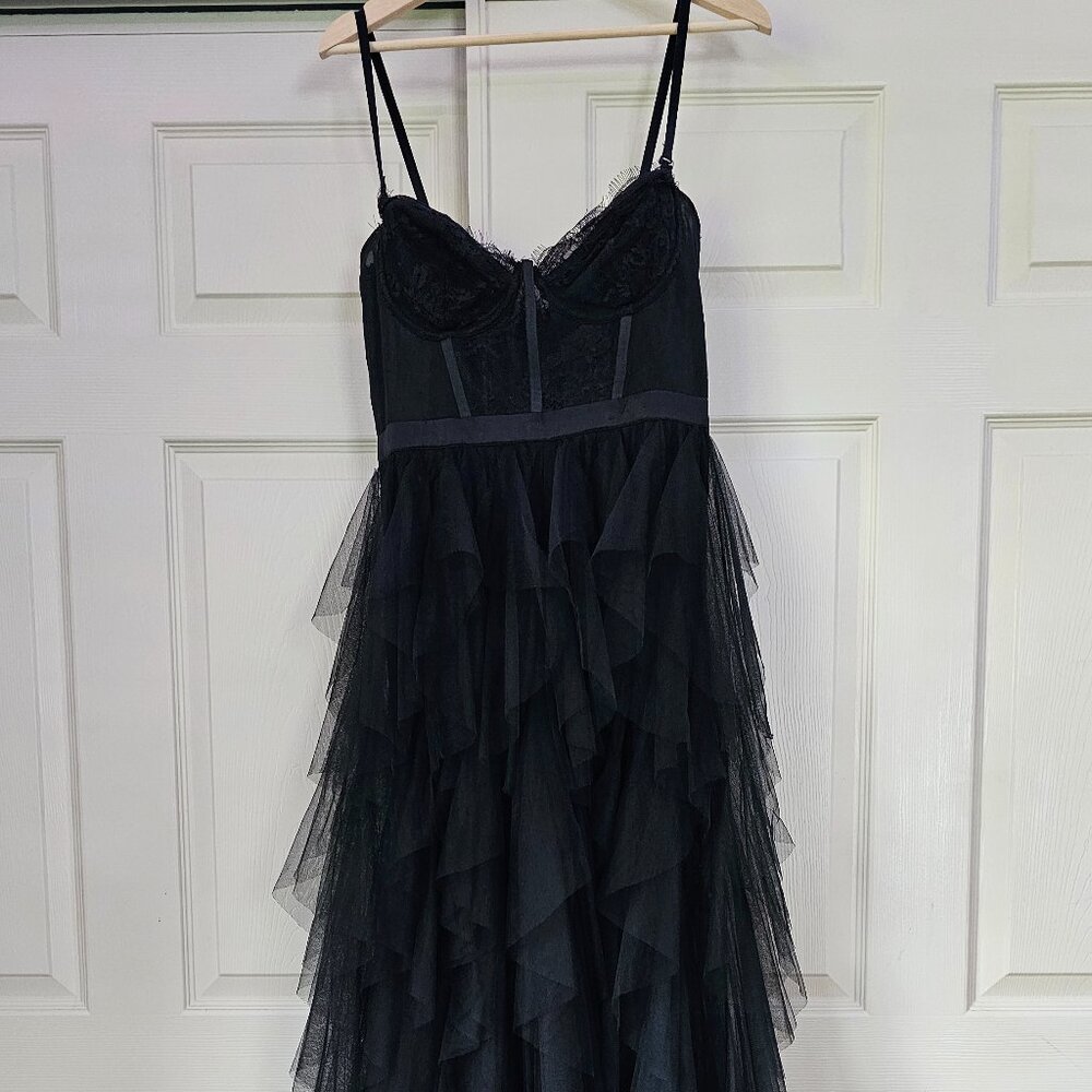 HEAVENLY MESH MAXI GOWN